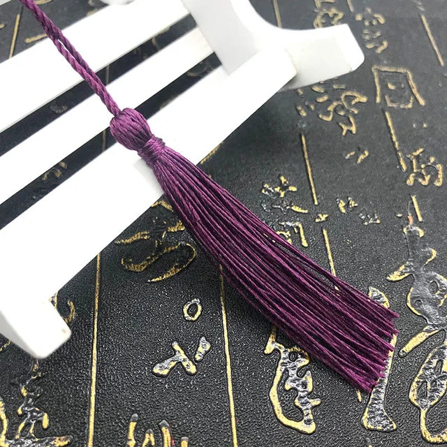 35Pcs Colour Mixture Bookmark Tassels 13cm Mini Tassels with Loops for DIY Crafts Jewelry Making Accessories