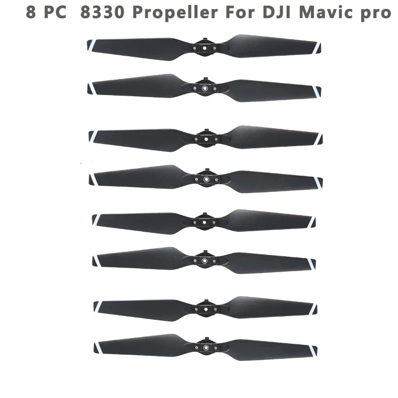 8pcs 8330 Propeller for DJI Mavic Pro Drone Folding Quick Release CW CCW Props Replacement Blade Accessories Spare Parts