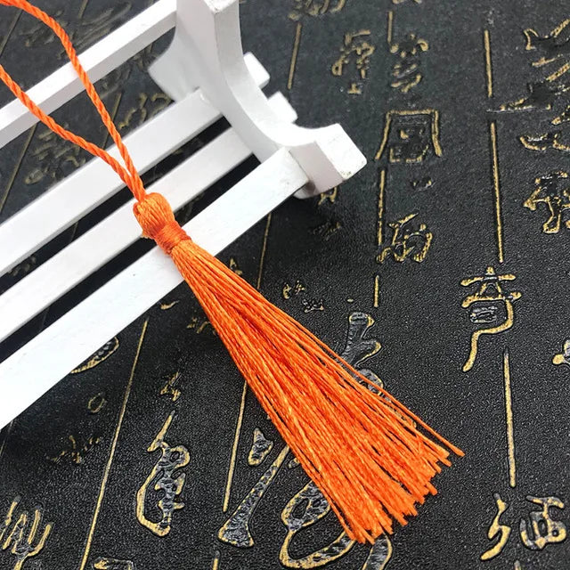 35Pcs Colour Mixture Bookmark Tassels 13cm Mini Tassels with Loops for DIY Crafts Jewelry Making Accessories