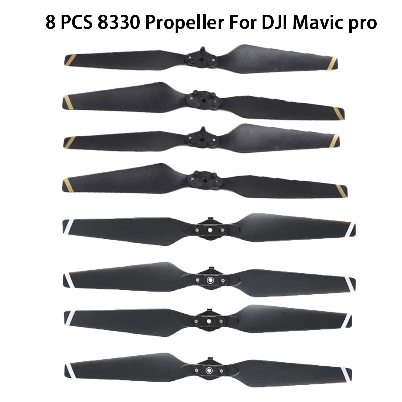 8pcs 8330 Propeller for DJI Mavic Pro Drone Folding Quick Release CW CCW Props Replacement Blade Accessories Spare Parts