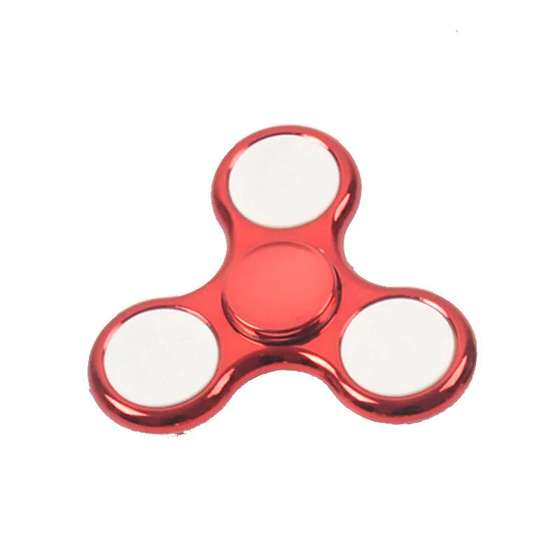 6colors Creative LED Light Luminous Fidget Spinner Changes Hand Spinner Golw in the Dark Stress Relief Toys For Kids