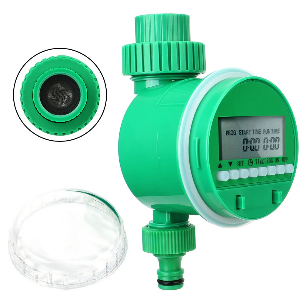 Automatic Irrigation Controller Lcd Display Intelligence Garden Watering Timer Valve Watering Control Device Electronic