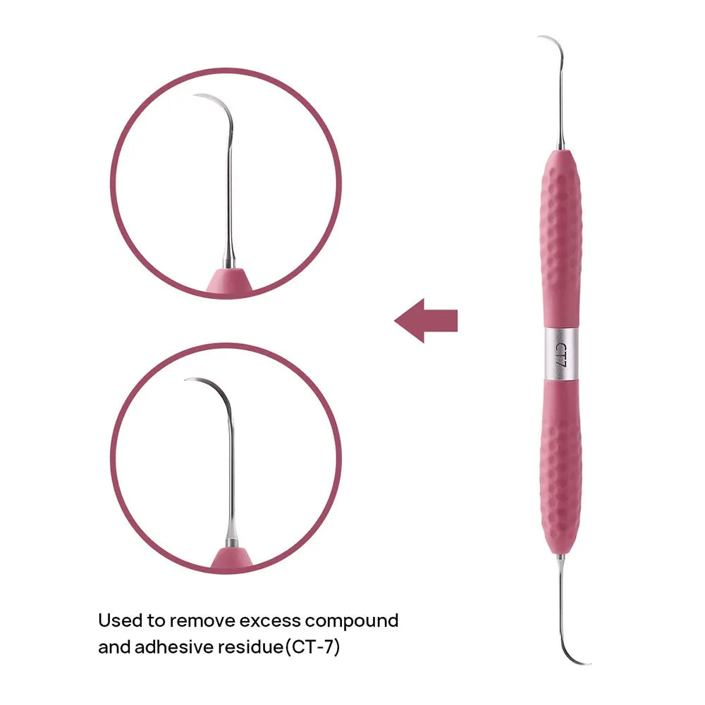 Azdent Dental Composite Resin Filler Filling Spatula Aesthetic Restoration Set Kit Fit For LM