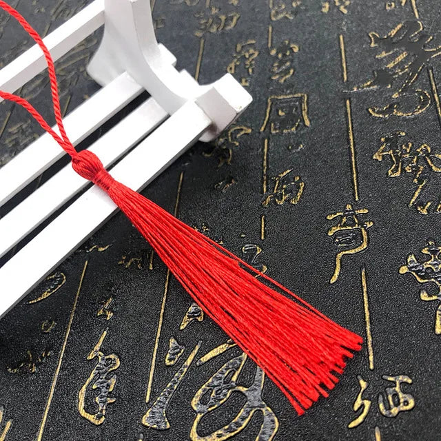 35Pcs Colour Mixture Bookmark Tassels 13cm Mini Tassels with Loops for DIY Crafts Jewelry Making Accessories