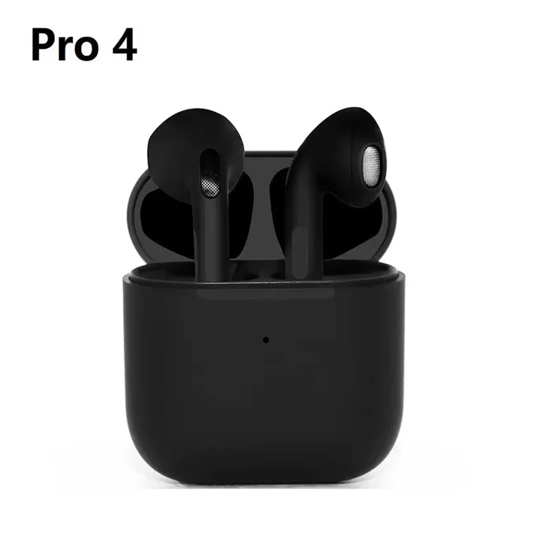 Pro4 TWS Bluetooth Earphones 9D Stereo Wireless Headphones InEar HiFi Earbuds HandsFree Headset With Microphone For Xiaomi