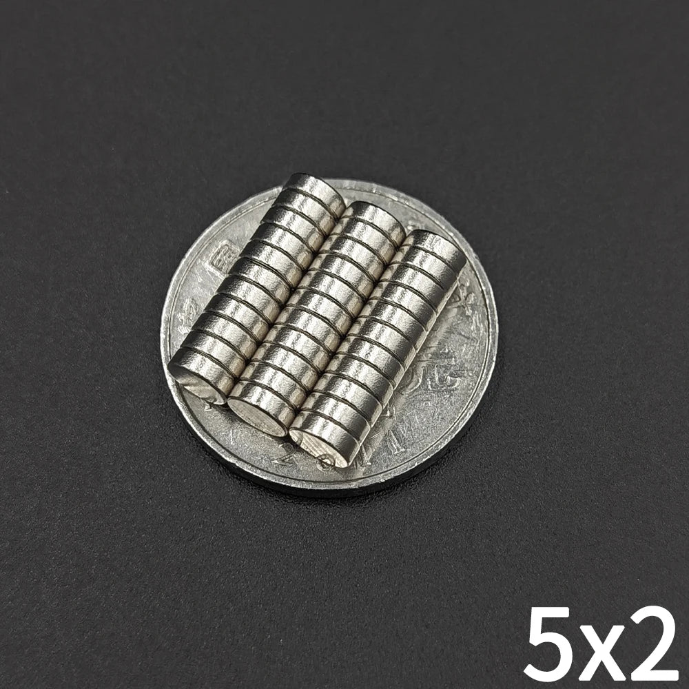 Super Powerful Strong Magnet 2/4/5/6/8/10mm X 1/2/3/mm Round Magnetic NdFeB Neodymium magnets for Fridge N35 Disc Blocks imanes