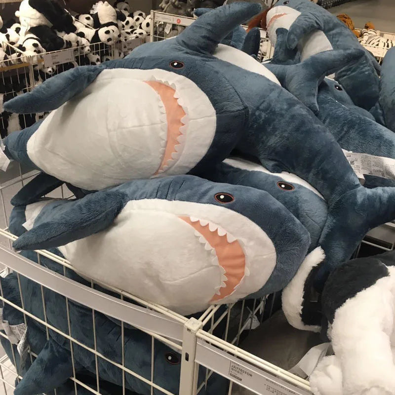 30cm Shark Toy Soft Stuffed Sea Animal Accompany Pillow High Quality Gifts For Birthday Children Boys Party Decro