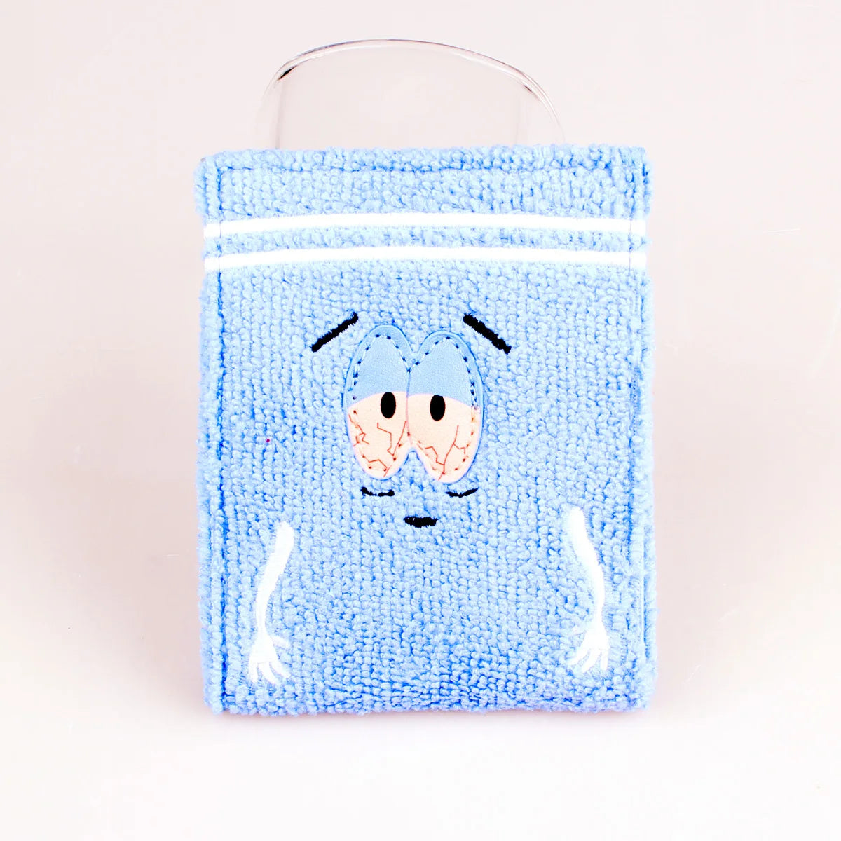 Towel cloth embroidered anime fashion wallet, designer personalized ID card holder