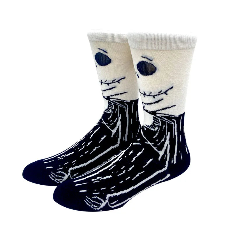 1 Pair New Anime Men Socks Long Socks Men‘s Knee-High Couples cosplay Socks Personality Hip Hop Harajuku Funny Socks for Women