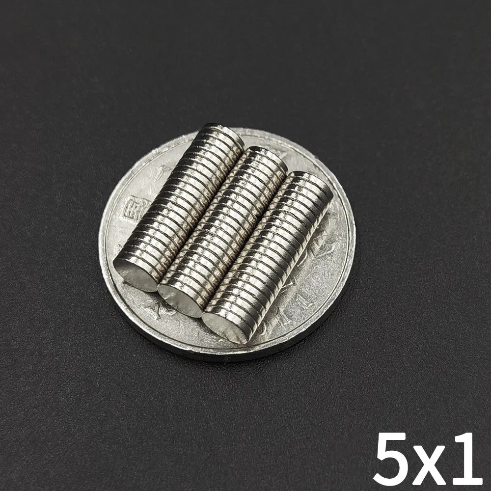 Super Powerful Strong Magnet 2/4/5/6/8/10mm X 1/2/3/mm Round Magnetic NdFeB Neodymium magnets for Fridge N35 Disc Blocks imanes