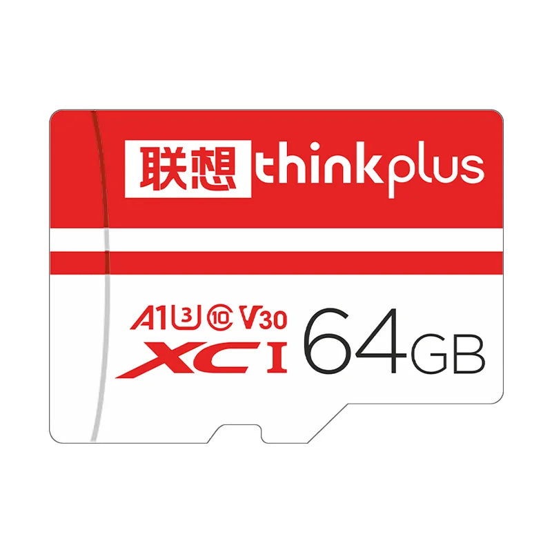 thinkplus Mini SD Card Class 10 TF Flash Card 32GB-256G Memory Card For Mobile Phone PC Speaker HD Camera Game Switch for Lenovo