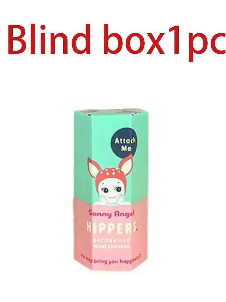 Sonny Angel Hippers Blind Box Lie Down Angel Series Anime Character Kawaii Cartoon Surprise Box Toy Kids Gifts