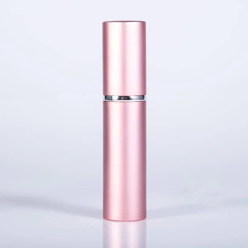 10ml Perfume Glass Bottle Refillable Perfume Bottling Atomizer Travel Aluminum Spray Atomizer Portable Mini Liquid Container