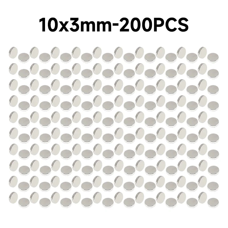 10mm NdFeB Magnetic Iron Absorbent Permanent Magnet DIY Fridge Sticker Magnet Round Magnet Sheet for Craft and Office Magnets