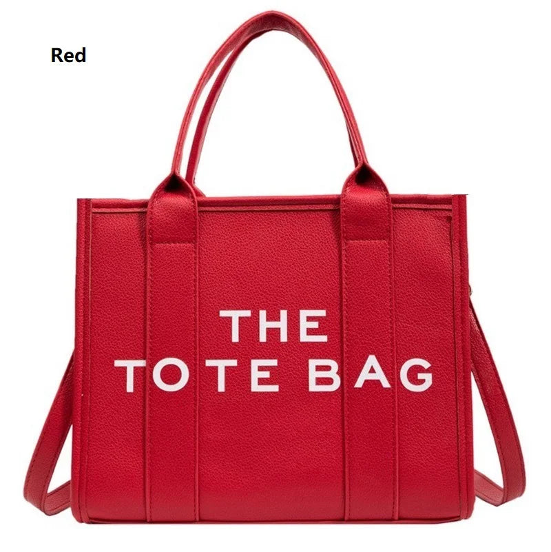 The Tote Bag For Women, Trendy PU Leather Handbag, Top Handle Satchel Purse, Casual Crossbody Bag