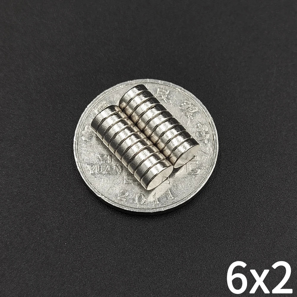 Super Powerful Strong Magnet 2/4/5/6/8/10mm X 1/2/3/mm Round Magnetic NdFeB Neodymium magnets for Fridge N35 Disc Blocks imanes