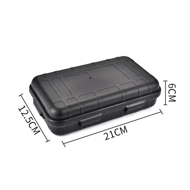 S/M/L Size Outdoor Plastic Waterproof Sealed Survival Box Container Camping Outdoor Travel Storage Box