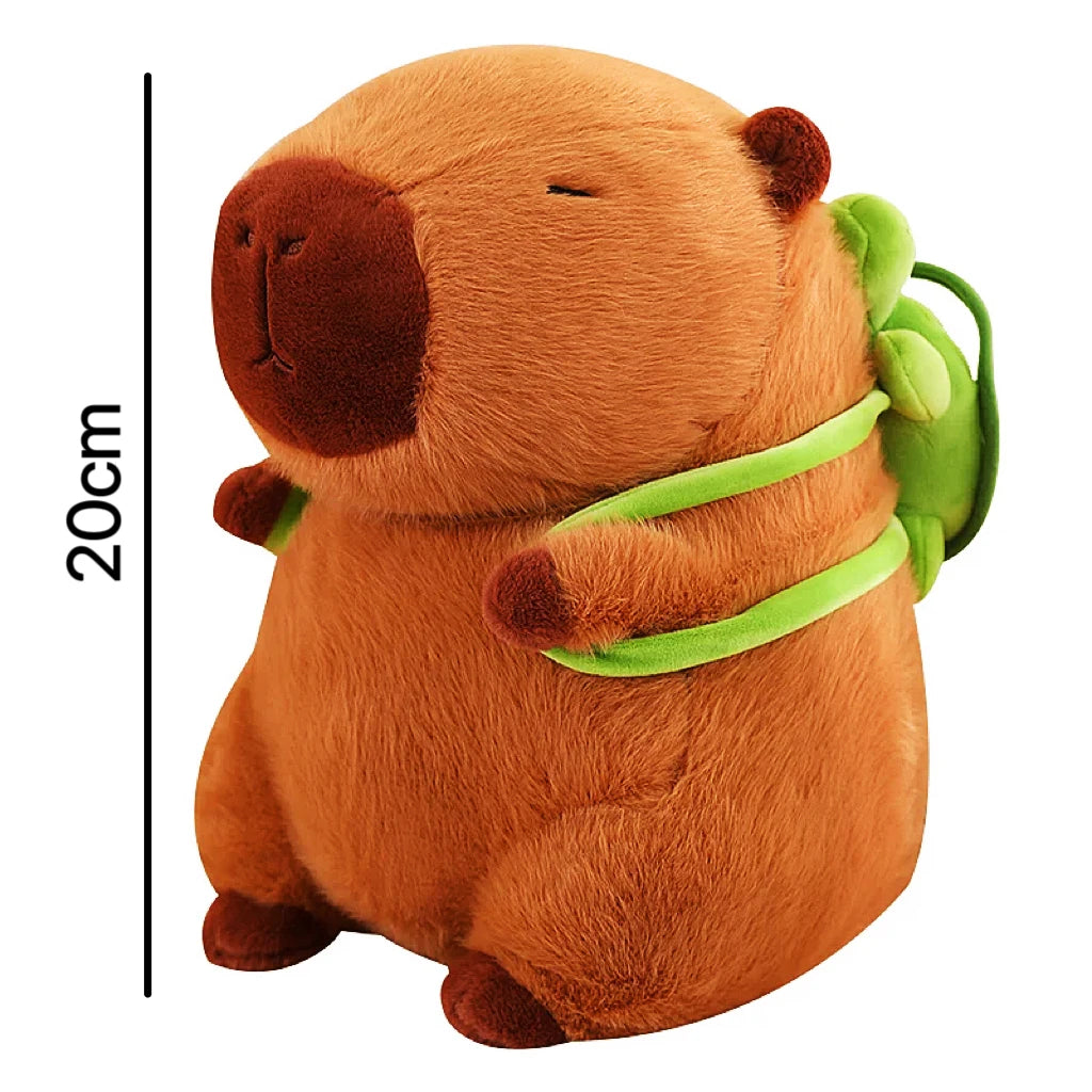 20-23Cm apybara Plush Simulation Capibara Anime Fluffty Toy Cute Doll Stuffed Animals Soft Doll Plush Christmas Thanksgiving