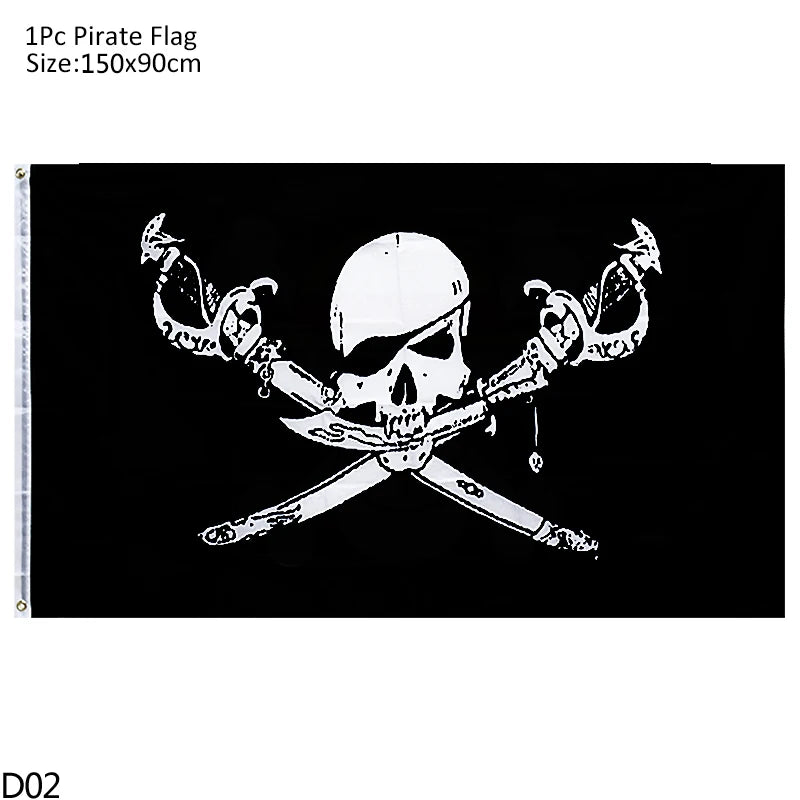 Pirate Captain Cosplay Costume Props Set Pirate Hat Hook Hand Flag Compass Telescope Eye Patch Halloween Theme Party Decorations