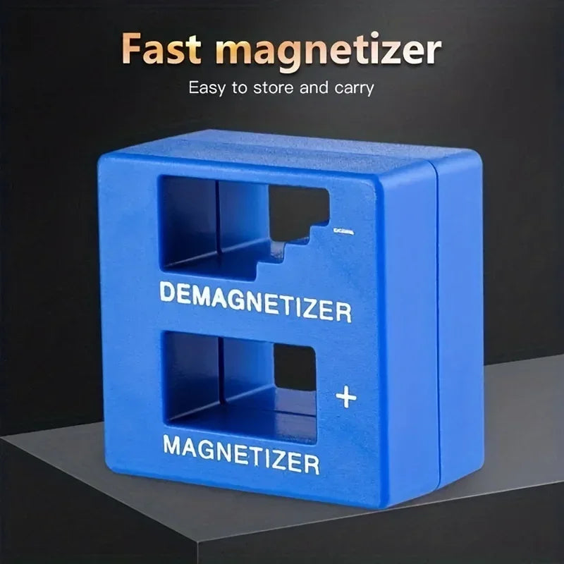 Screwdriver Magnetizer Magnetic Demagnetizer Tool Blue Screwdriver Magnetic Screwdriver Tool Screwdriver