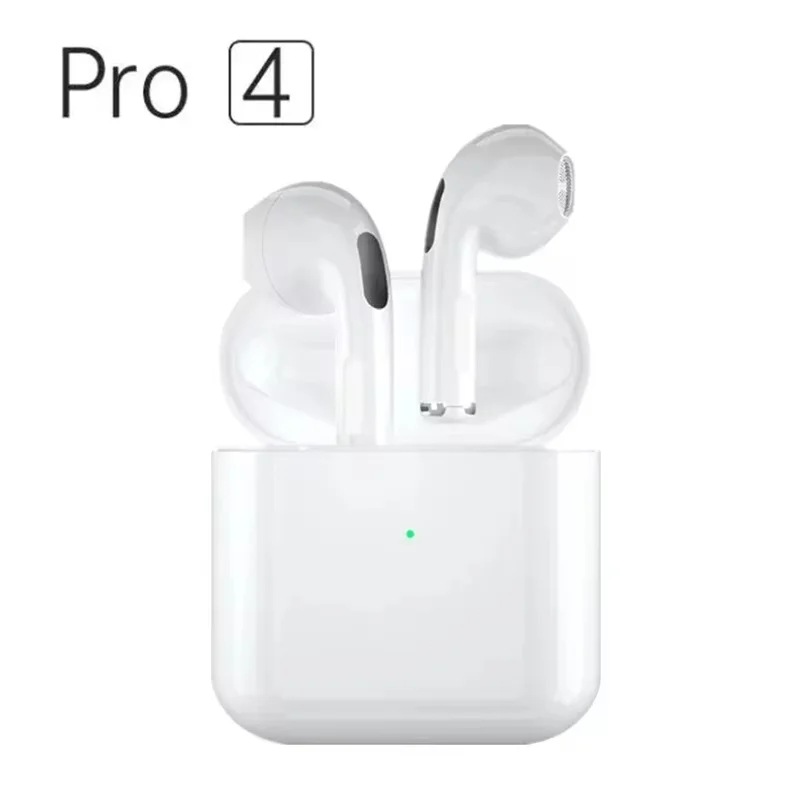 Pro4 TWS Bluetooth Earphones 9D Stereo Wireless Headphones InEar HiFi Earbuds HandsFree Headset With Microphone For Xiaomi