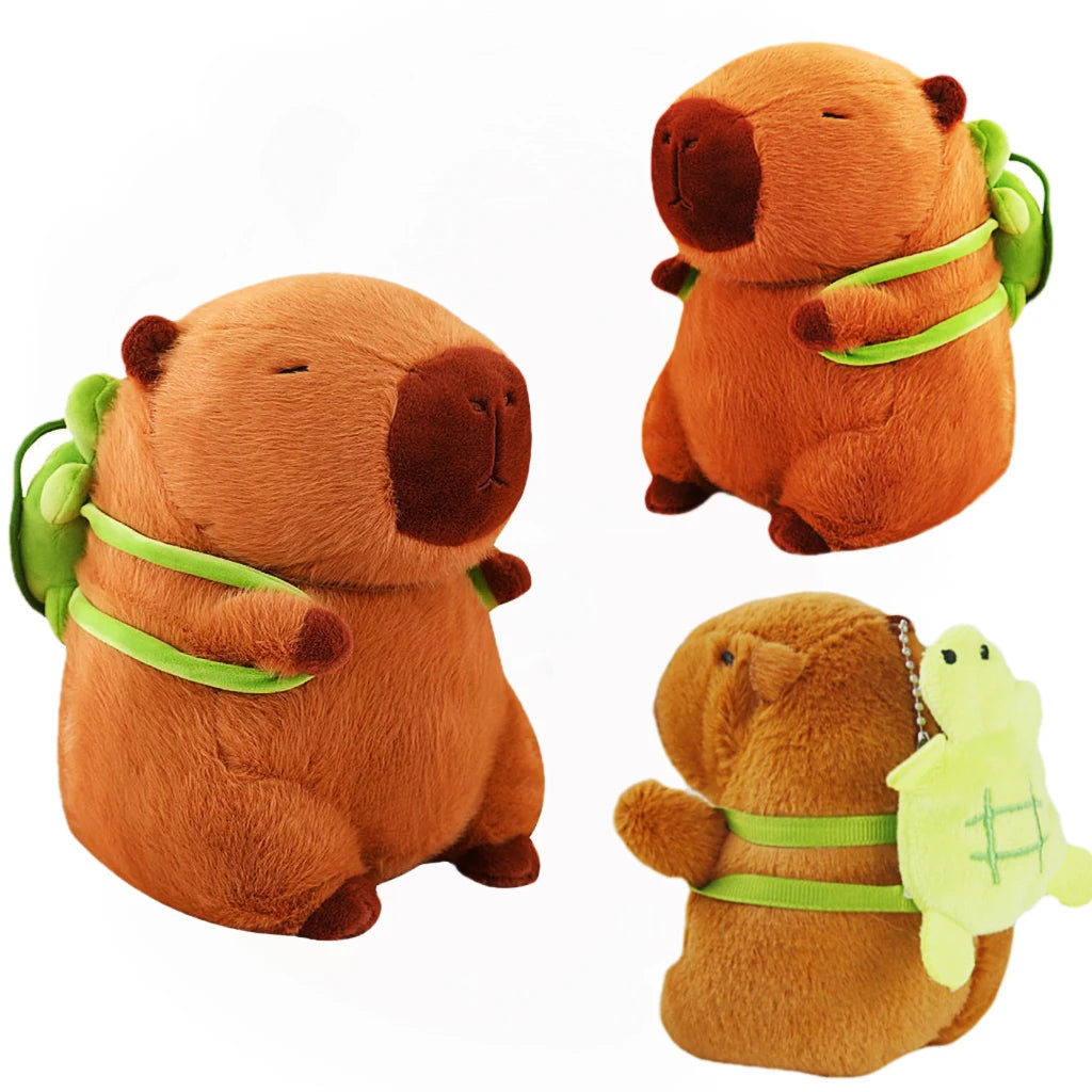 20-23Cm apybara Plush Simulation Capibara Anime Fluffty Toy Cute Doll Stuffed Animals Soft Doll Plush Christmas Thanksgiving