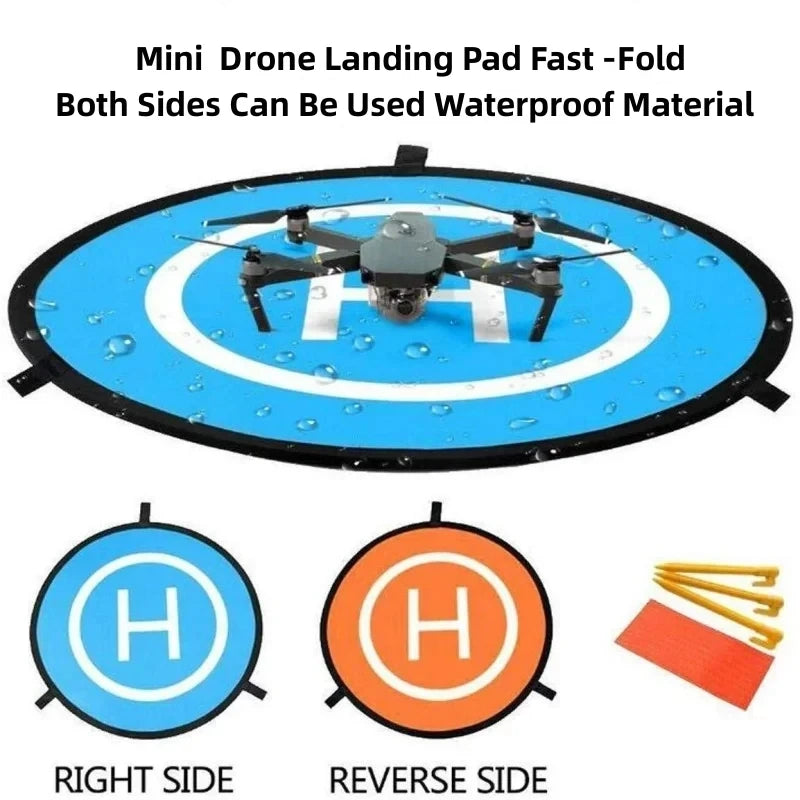 RF06 Drone Quadcopters Accessories Universal 55cm 75cm Foldable Landing Pad RC Dron Mat Quadcopter Parking Apron Apron Pad