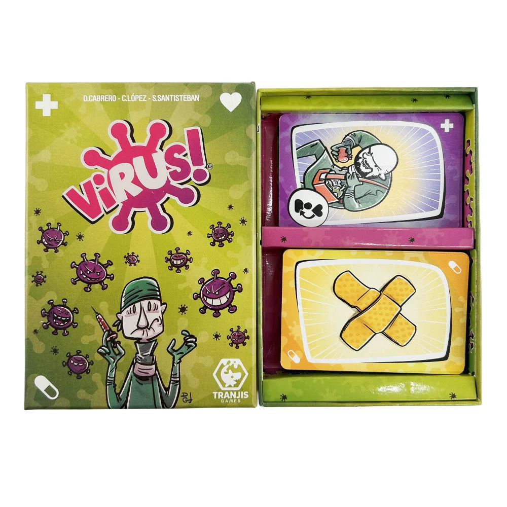 Virus Board Game Card Correct Version Party Game For Fun Family Games