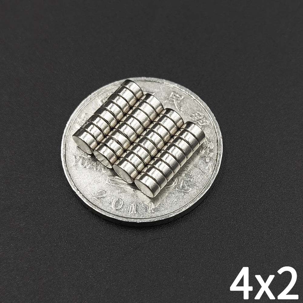 Super Powerful Strong Magnet 2/4/5/6/8/10mm X 1/2/3/mm Round Magnetic NdFeB Neodymium magnets for Fridge N35 Disc Blocks imanes