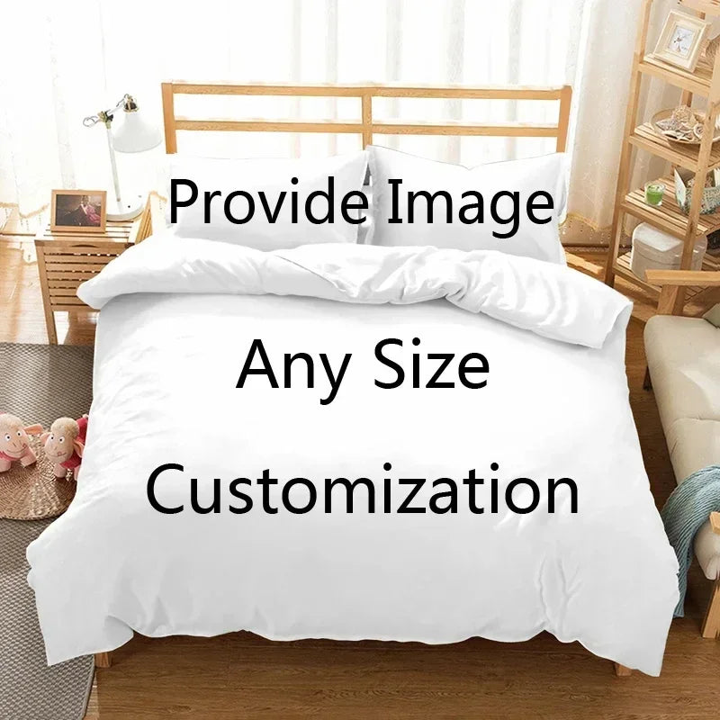 3D Custom Bedding Set Interesting Creative Customized Duvet Cover With Pillowcase Twin Full Queen King Size POD Dropshipping