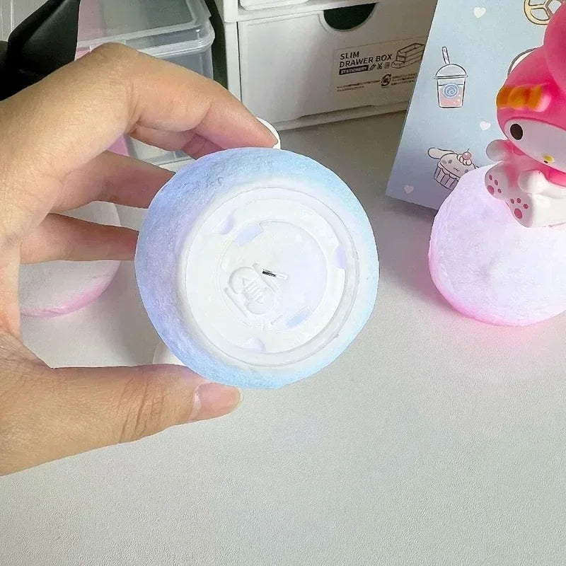 Sanrio Hello Kitty Night Light Luminous Children's Toy Bedside Lamp Anime Cartoon Kuromi Cinnamoroll Cute Children's Gift Gift