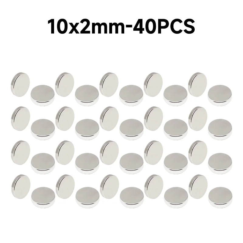 10mm NdFeB Magnetic Iron Absorbent Permanent Magnet DIY Fridge Sticker Magnet Round Magnet Sheet for Craft and Office Magnets