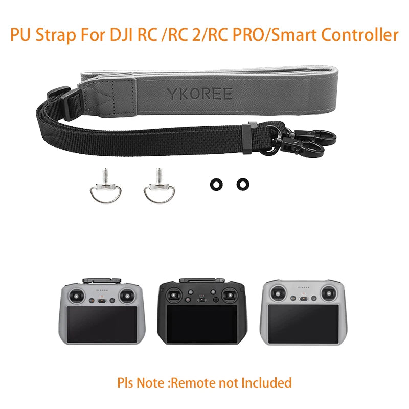 Remote Controller Lanyard NeckStrap w Fixed Clip Hook for DJI MINI 2/Mini 3 4 Pro/Air 2S/Mavic 3 DJI RC 2 N2 Drone Accessories