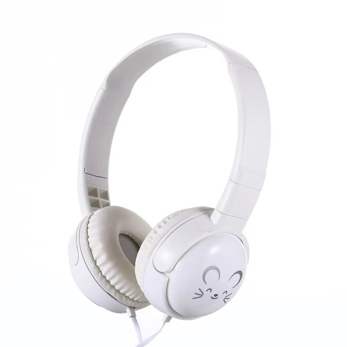 3.5mm Wired Over-ear Headphones Portable Music Earphones for Kids MP4 MP3 Smartphones Laptop