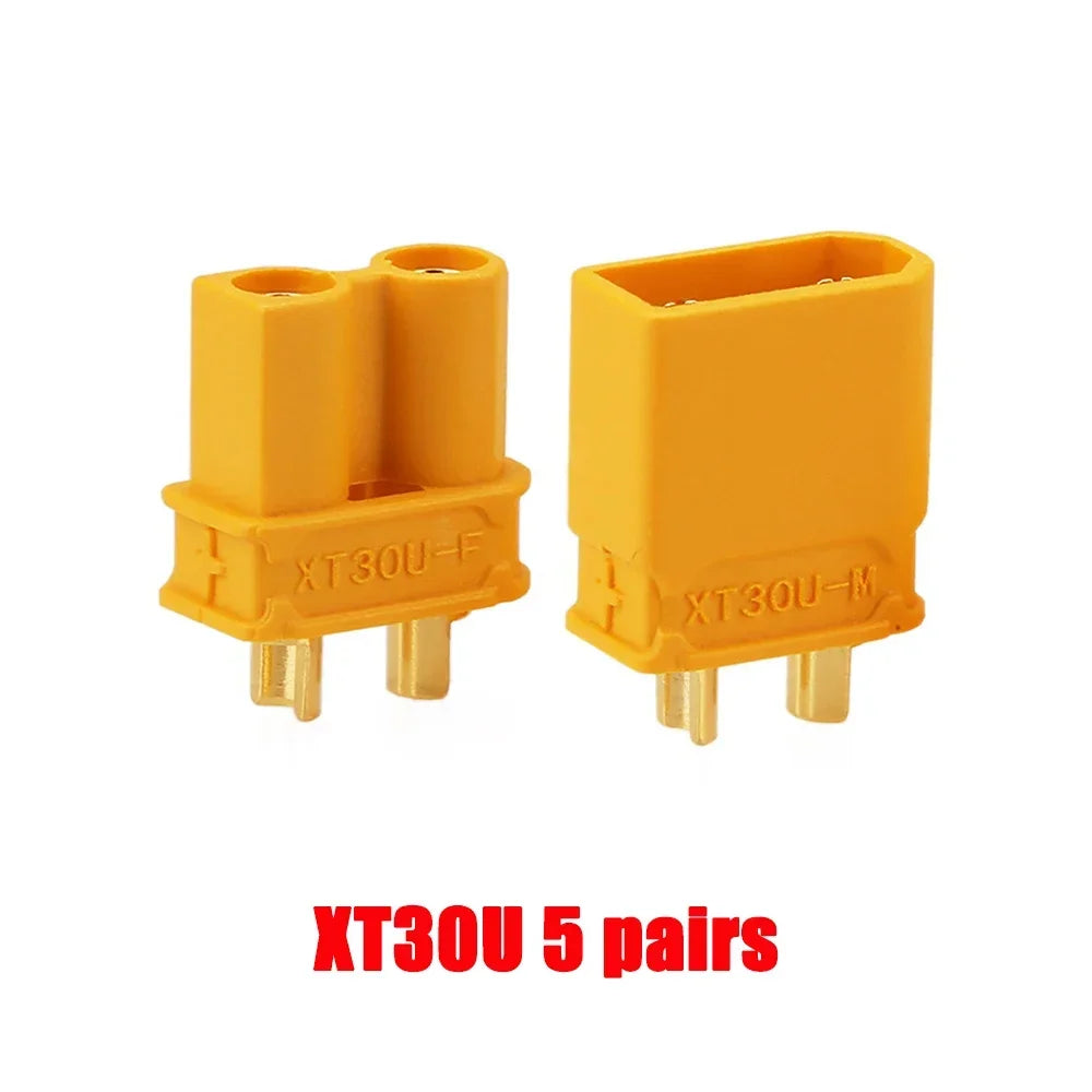 10 x Amass XT30 XT30U XT60 XT60H XT90 Bullet Connectors Plug For RC Quadcopter FPV Racing Drone Lipo Battery