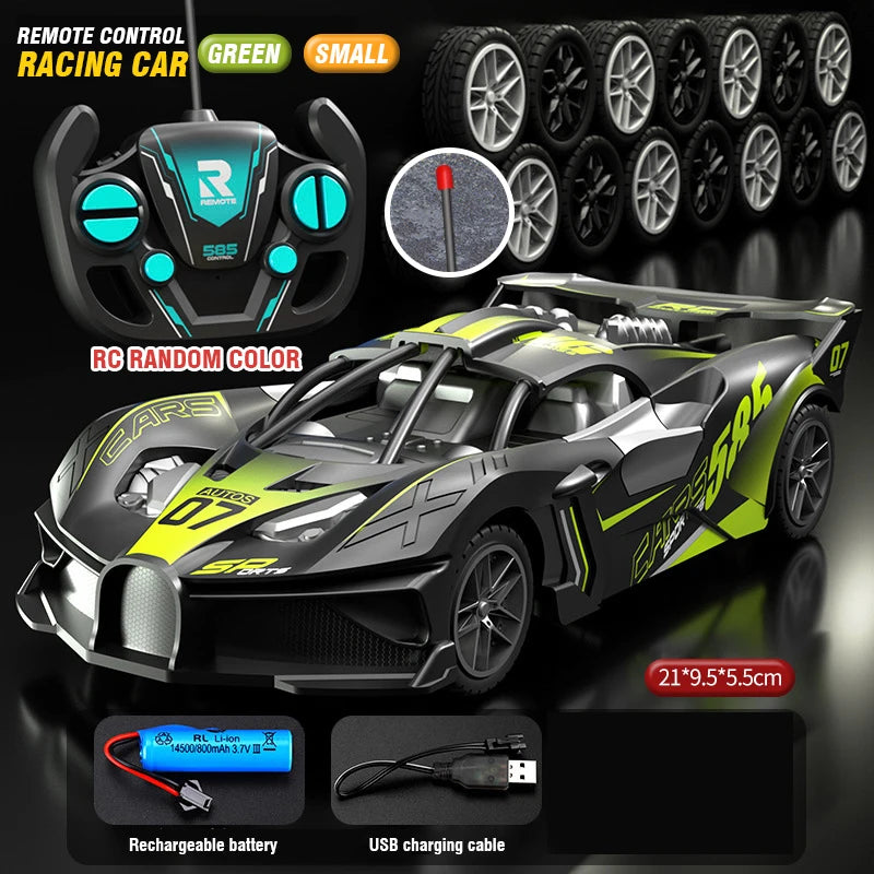 Rc Car 4Ch High-Speed Remote Control Drift Racing Car Electric Sportscar Toy Vehicle Model Toys for Boys Kids Birthday Gift