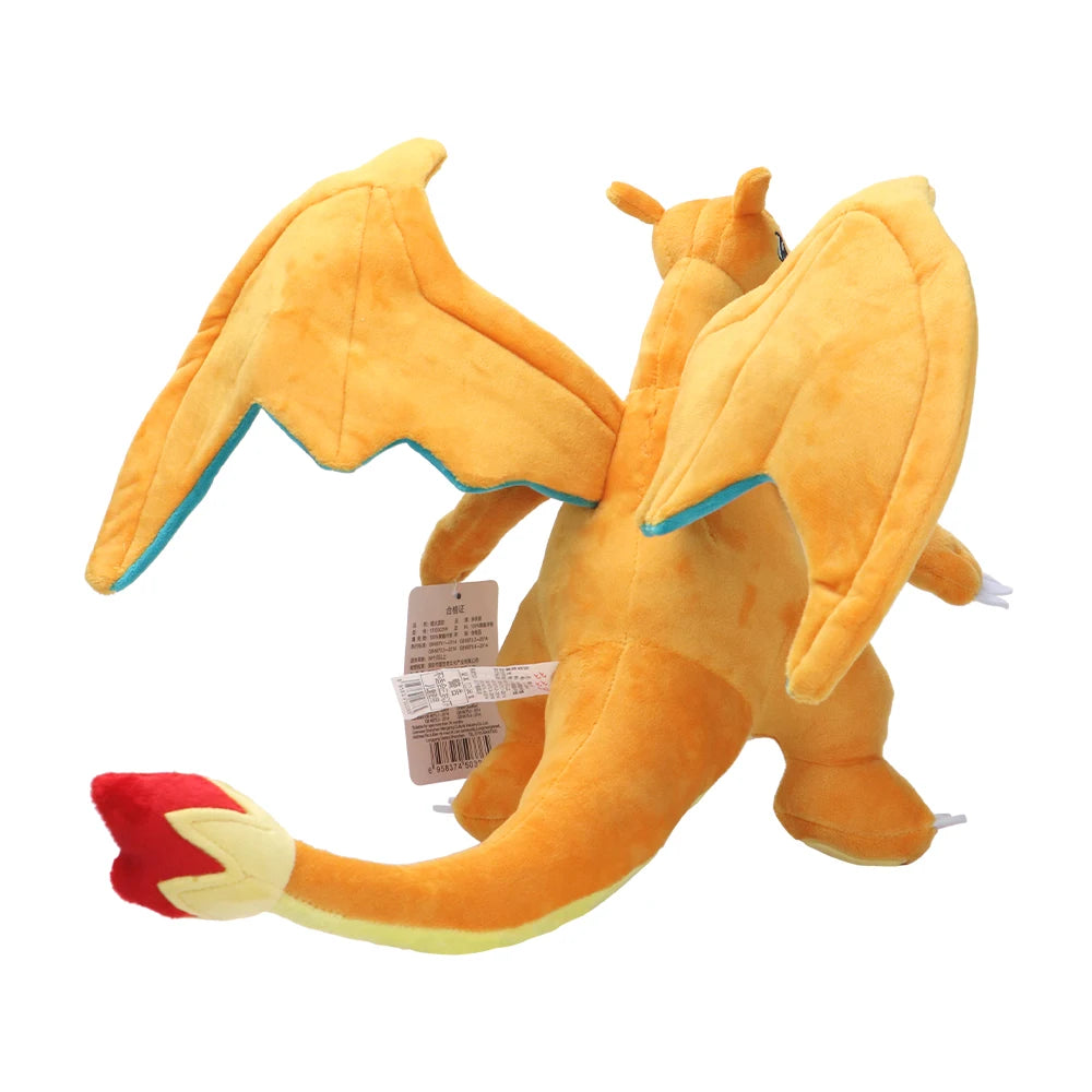 Shiny Charizard Plush Toy Stuffed Animal,Game for Collectible Soft Cartoon Plushies for Gift Cute Cartoon Character 12 Inch