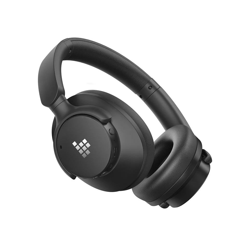 Tronsmart Sounfii Q20 Headphones Bluetooth Headset with Active Noise Cancellation, 50H Playtime, App Control, Dual Audio Mode