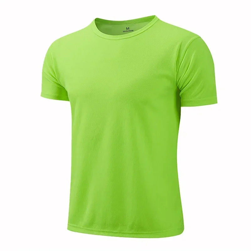 Summer  Gym Jerseys Fitness Shirt Trainer Running T-Shirt Teenager Sportswear Breathable Quick Drying Short Sleeve Sport T Shirt