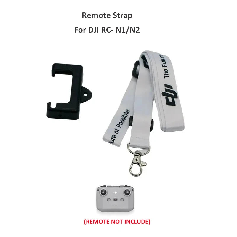 Remote Controller Lanyard NeckStrap w Fixed Clip Hook for DJI MINI 2/Mini 3 4 Pro/Air 2S/Mavic 3 DJI RC 2 N2 Drone Accessories