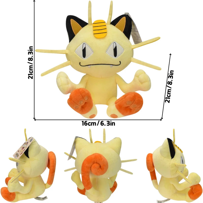 Charizard Wartortle Vulpix Mimikyu Soft Plush Toys Meowth Magikarp Mew Jolteon Peluche Dolls Festivals Gifts