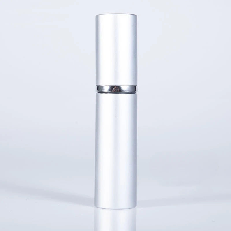 10ml Perfume Glass Bottle Refillable Perfume Bottling Atomizer Travel Aluminum Spray Atomizer Portable Mini Liquid Container