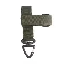 2PCS Outdoor Small tools Tactical Gear Glove Holder Strap, Molle Key Ring Tactical Keychain Nylon Gear Keeper Glove Strap