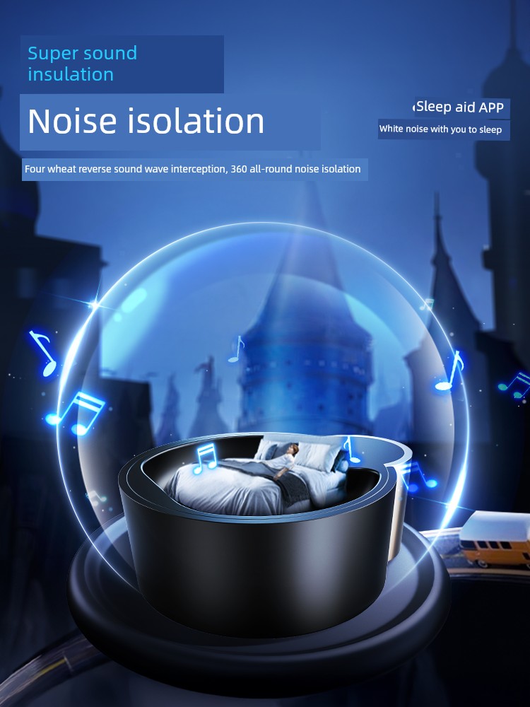 [Sleep Aid Handy Gadget] Sleep Headset Can Sleep on the Side Noise Reduction Super Soundproof Sleeping Dedicated for Long Time Wear without Pain Bluetooth